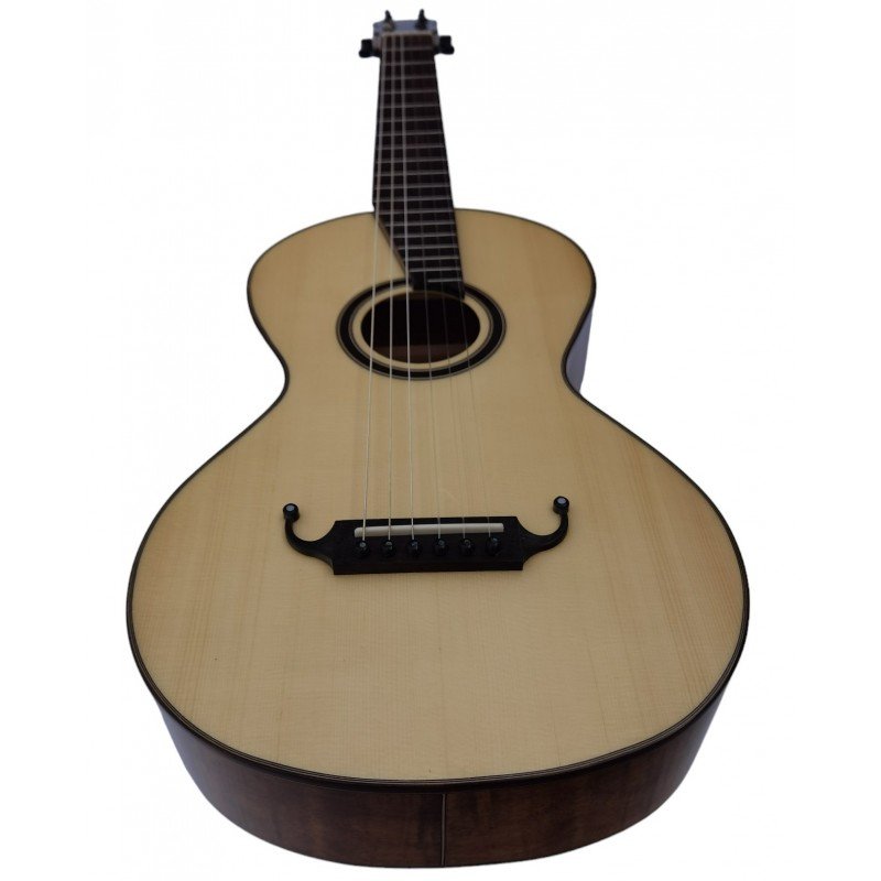 C320.R8 Guitarra Clasica Romantica Vicente Tatay de Arce Rizado Envejecido - Imagen 4