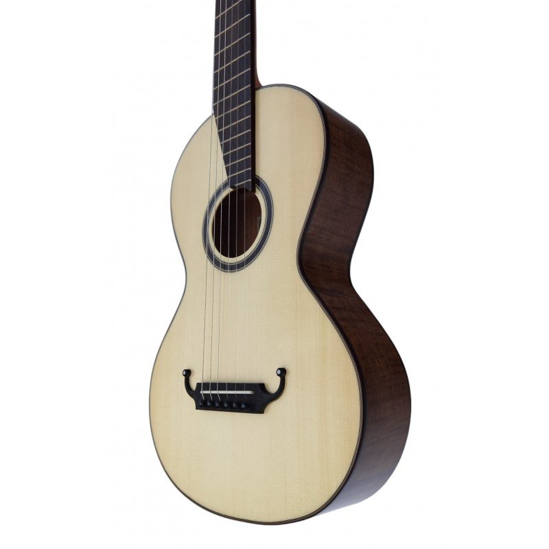 C320.R8 Guitarra Clasica Romantica Vicente Tatay de Arce Rizado Envejecido - Imagen 3