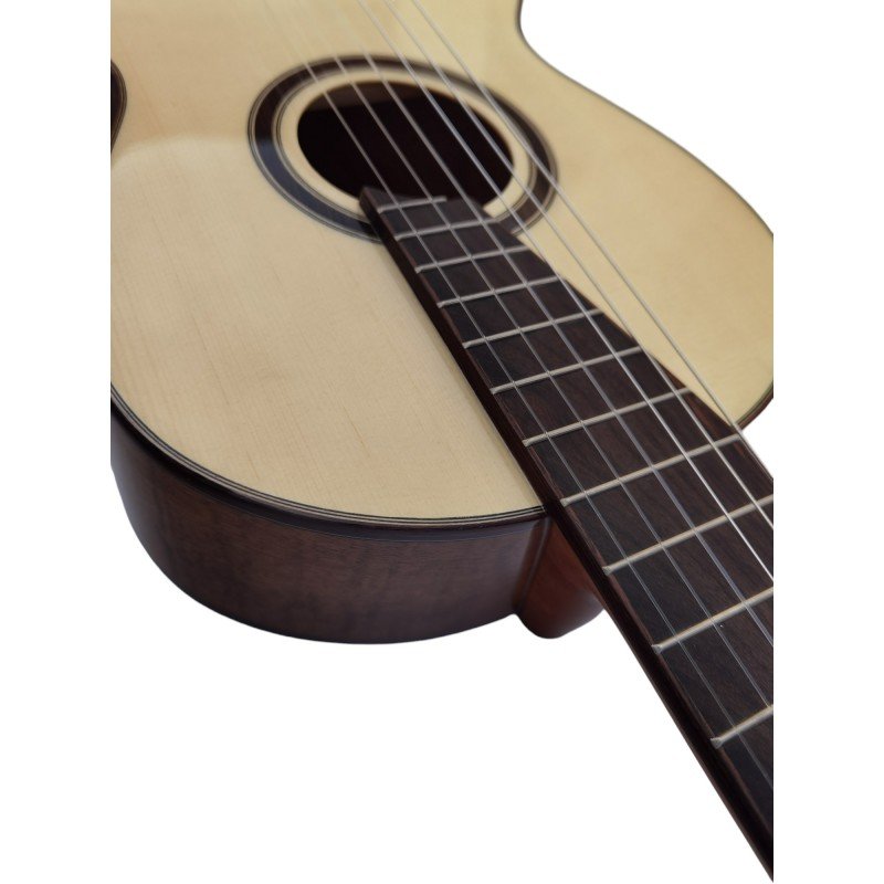 C320.R8 Guitarra Clasica Romantica Vicente Tatay de Arce Rizado Envejecido - Imagen 5