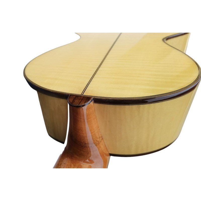 C320.R9 Guitarra Clasica Romantica Vicente Tatay de Arce Rizado - Imagen 9