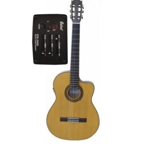 C320.580CE Guitarra Flamenca Vicente Tatay Amplificada Con Cutaway