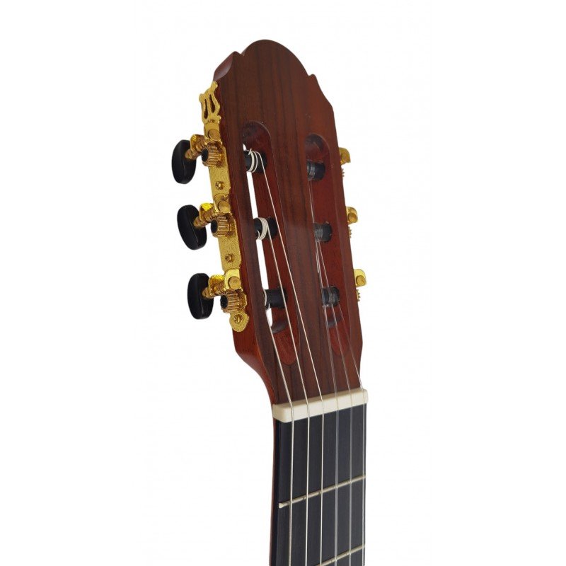 C320.301F Guitarra Flamenca Acabado Ambar con golpeador instalado - Imagen 6