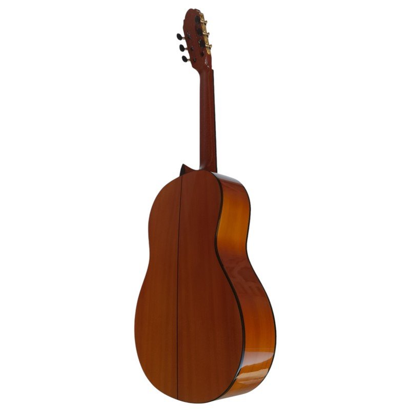 C320.301F Guitarra Flamenca Acabado Ambar con golpeador instalado - Imagen 4